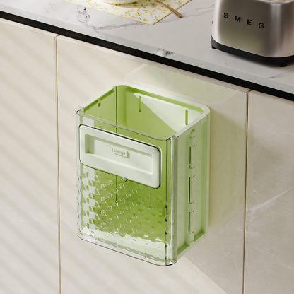 ✨Foldable hanging storage cabinet trash can