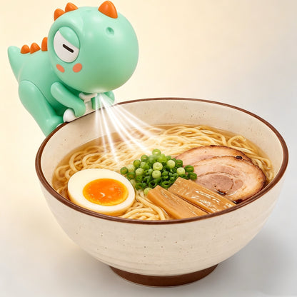 This Multi-Functional Mini Cup Fan Can Be Used To Cool Food And Drinks.