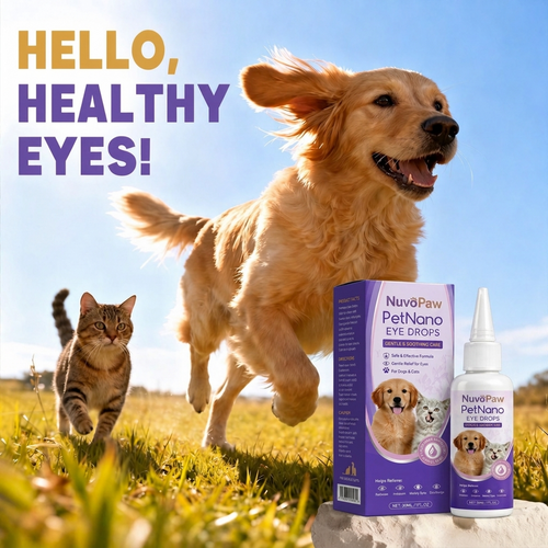 🔥𝙁𝙞𝙣𝙖𝙡 3 𝙃𝙤𝙪𝙧𝙨: 80% 𝙊𝙁𝙁 | NuvoPaw PetNano Eye Drops