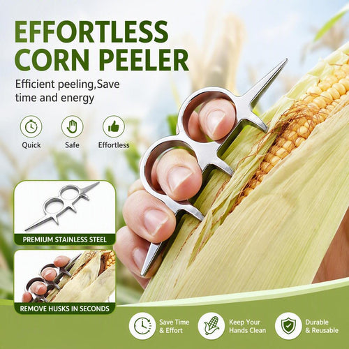 Manual Corn Peeler Tool, Effortlessly Remove Corn Husks