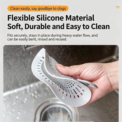 Silicone Drain Hair Catcher / Drain Outlet Strainer