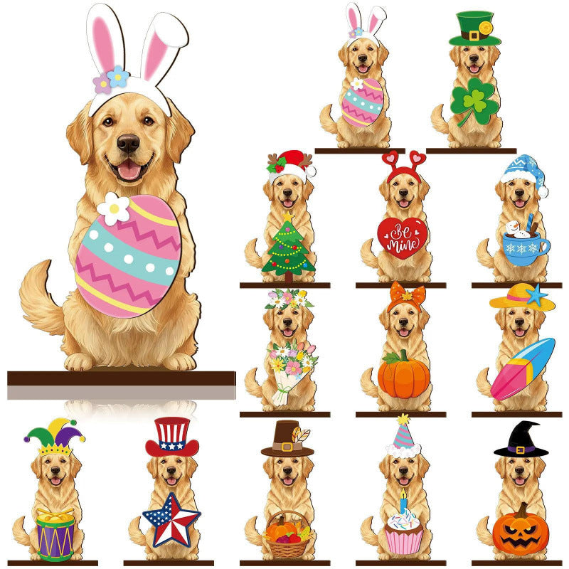 🎨Cute Animal Wooden Signs, Desktop Decor & Gifts