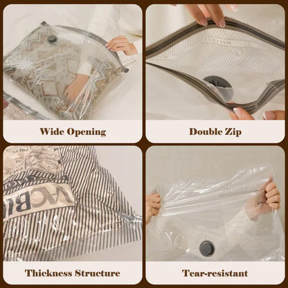 ✈️Vacuum clothing travel storage bag