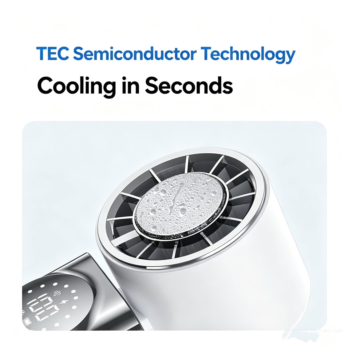 Portable Refrigeration Fan with Emergency Power Bank