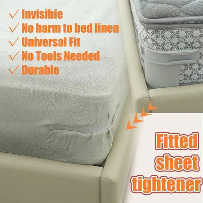 🛌🔒 Summervibes-Lock Sheet Holders Set of 4
