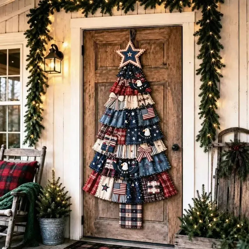 Christmas Tree Door Hanging - B
