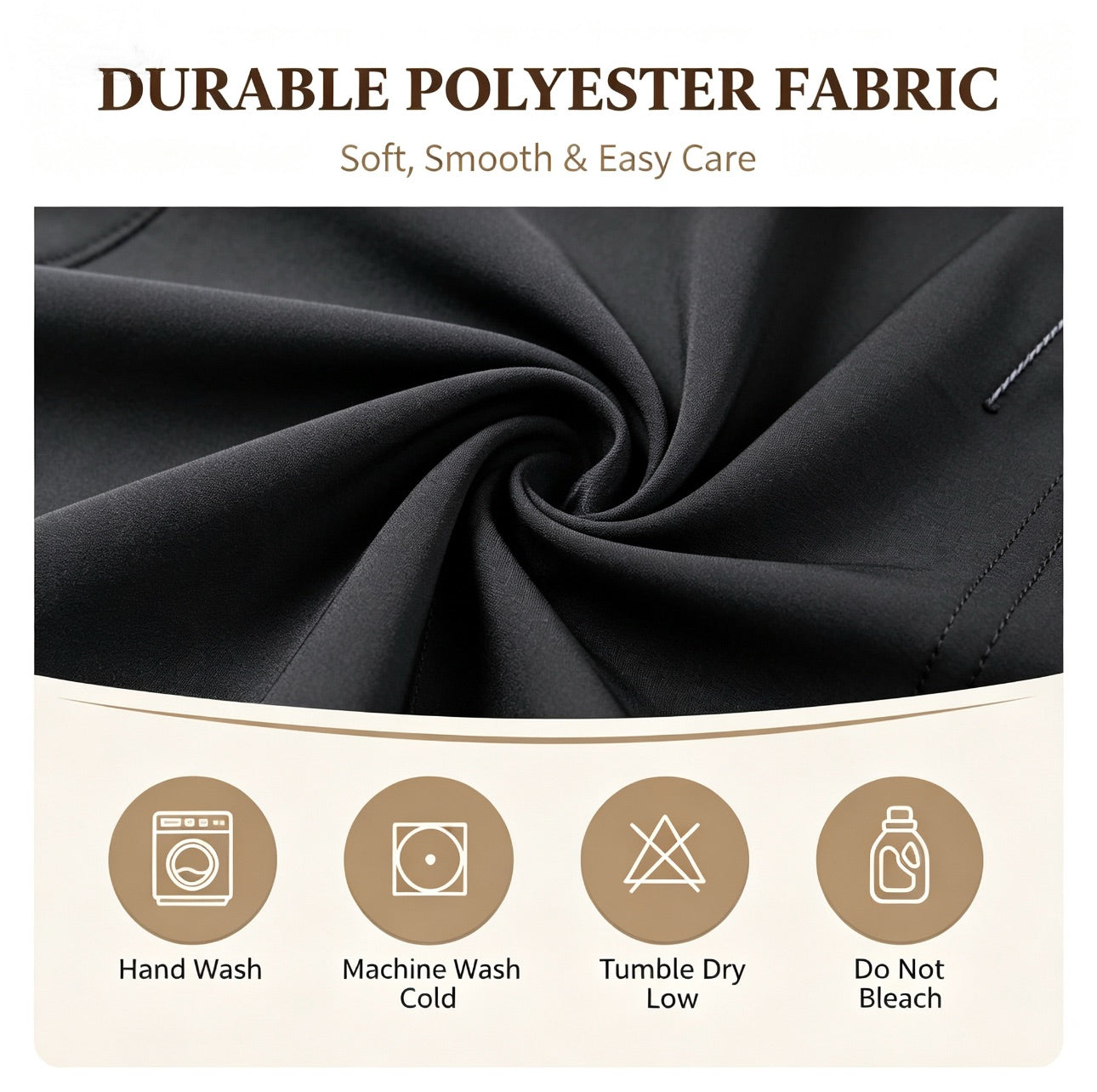 Multi-Pocket Design Slim Straight Leg Casual Trousers
