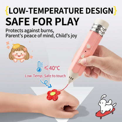 🌈3D Graffiti Printing Pen for Children