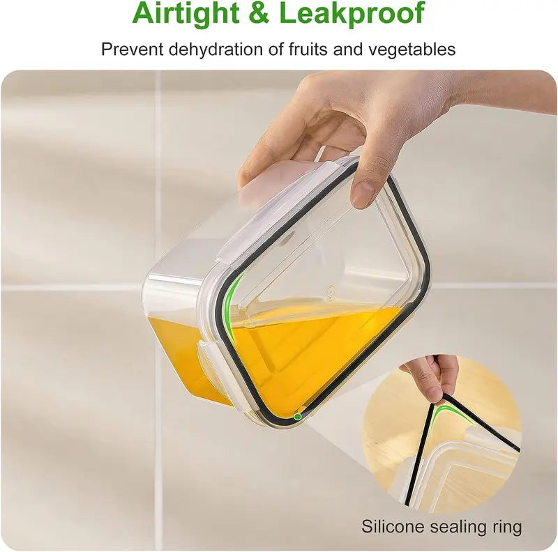 🥬 Fruit Storage Containers 4 PCS