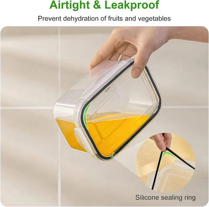 🥬 Fruit Storage Containers 4 PCS