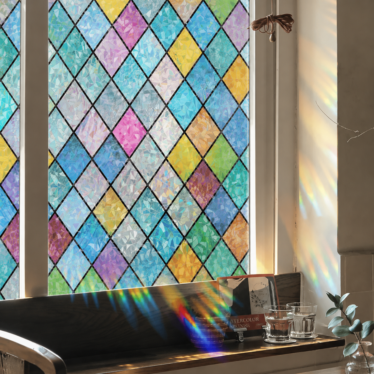 🕶️Electrostatic Adsorption Privacy Window Film