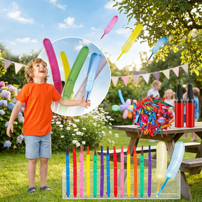 🎈50 sets of rocket balloon kits