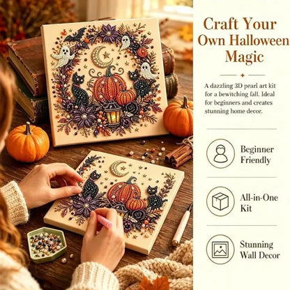 👻💎Halloween Ghost Pearl Art DIY Kit