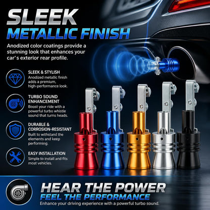💥Turbocharger sound enhancement whistle