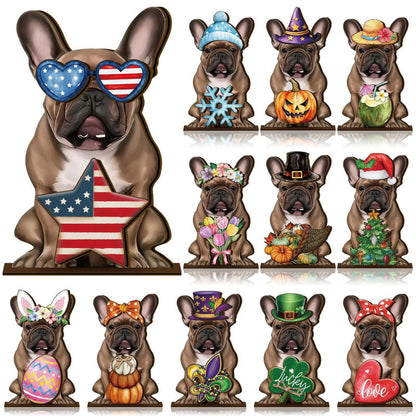 🎨Cute Animal Wooden Signs, Desktop Decor & Gifts