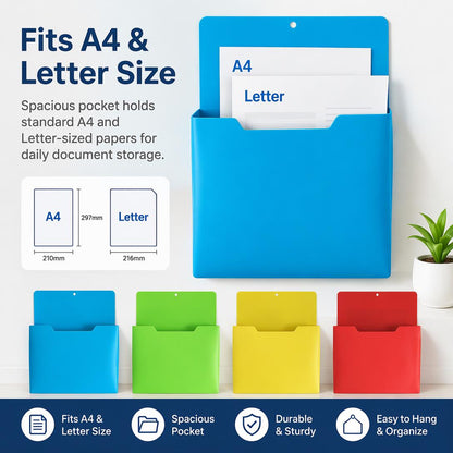 📄Magnetic letter paper size file holder