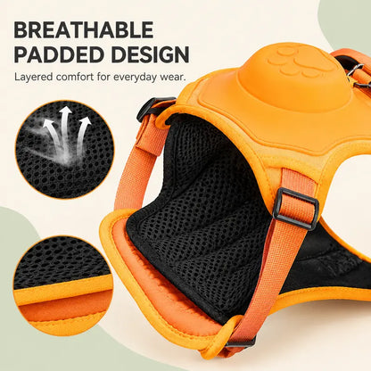 2-in-1 Retractable Dog Harness & Leash
