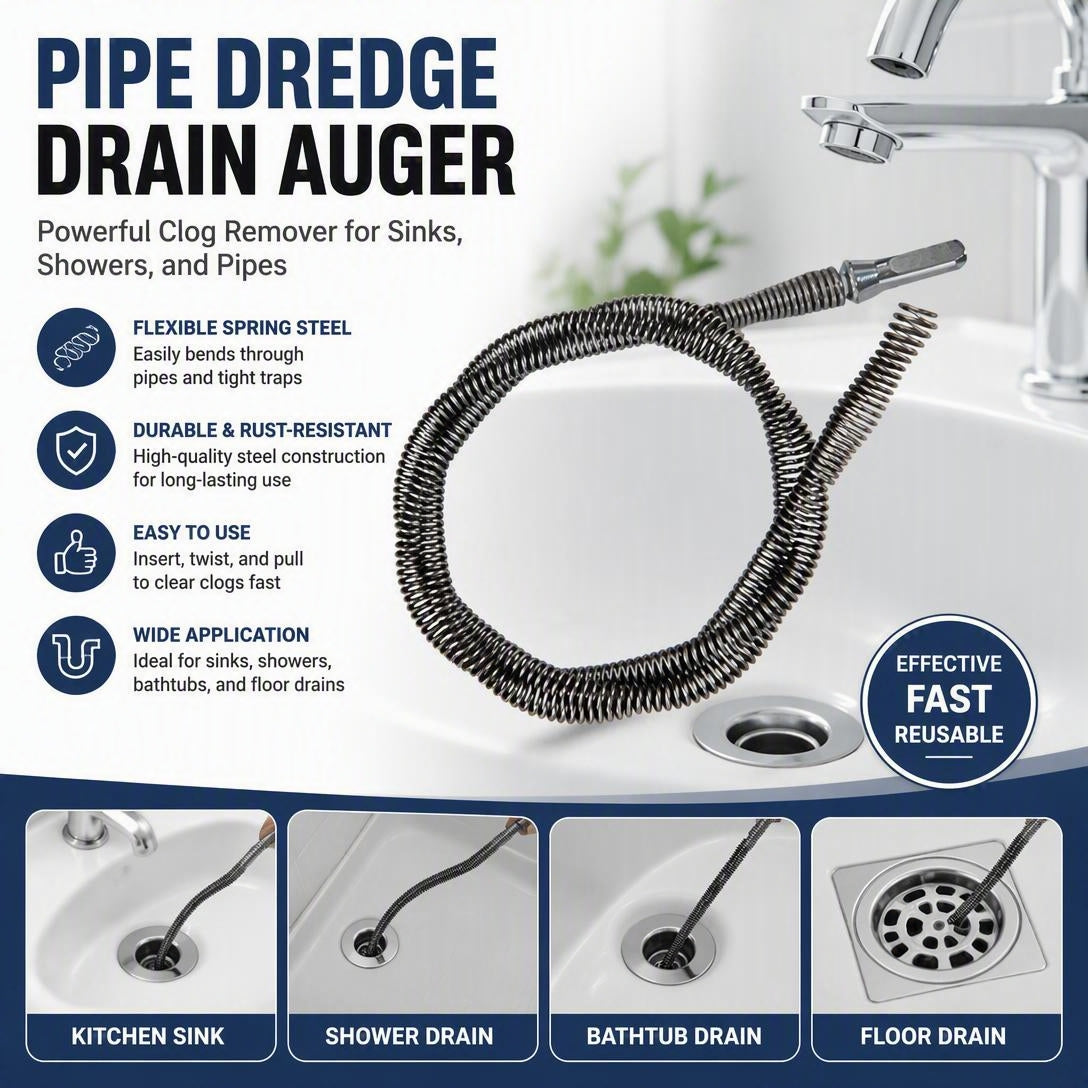 Electric Pipe Dredging Device without MachineKitchen Sewer Dredging