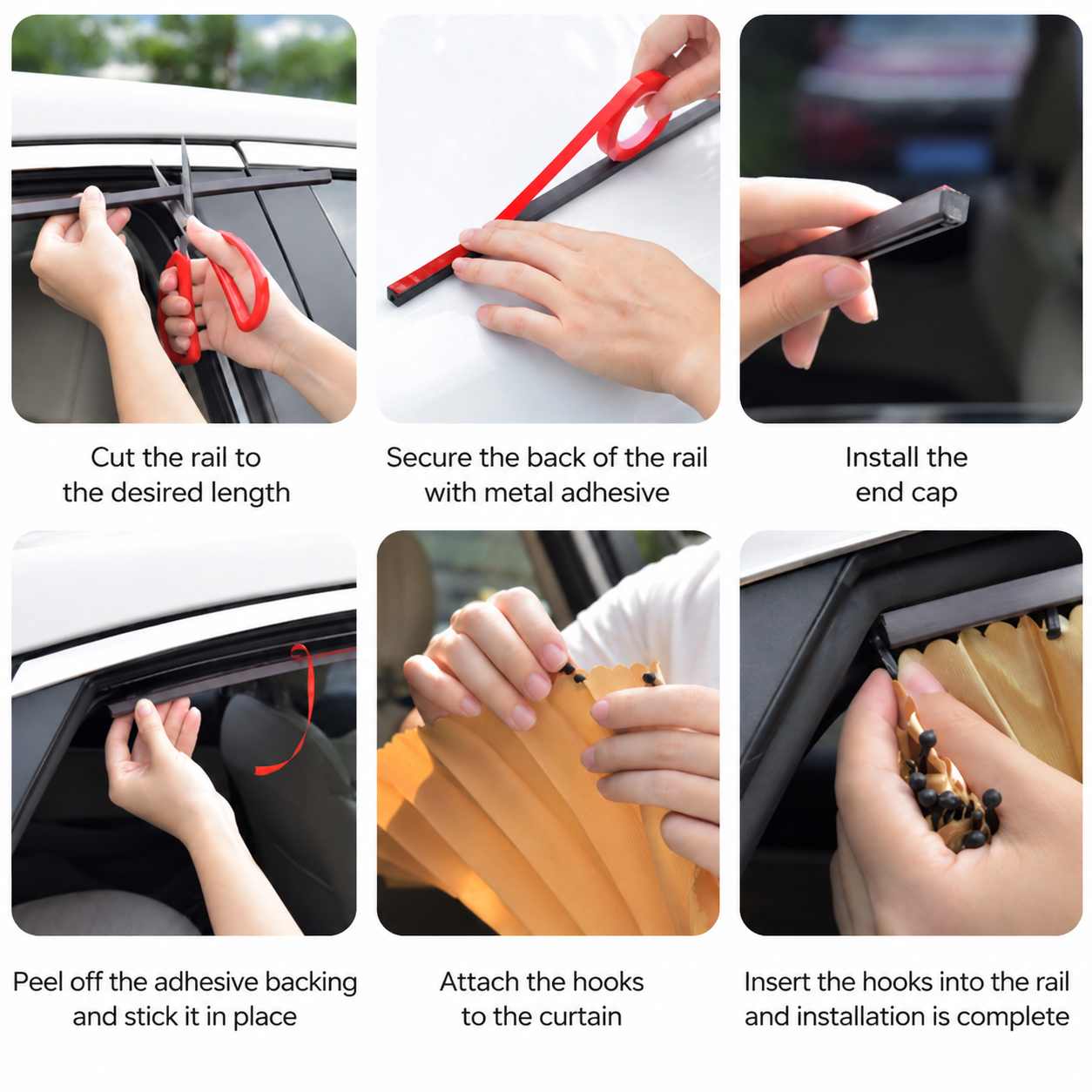 🚗Magnetic car window sunshade