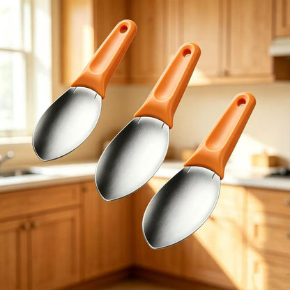 Stainless Steel Multifunctional Peeling Slicing Tool For Mango, Banana, Pineapple, Melon