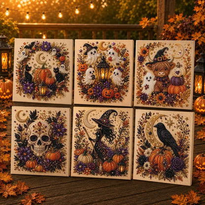 👻💎Halloween Ghost Pearl Art DIY Kit