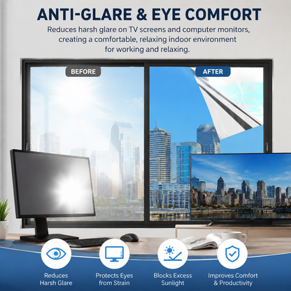 🕶️Electrostatic Adsorption Privacy Window Film