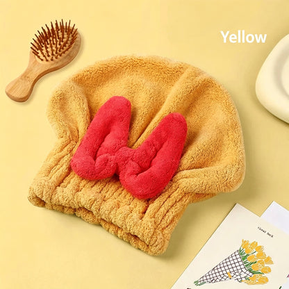 Thickened Quick‑Dry Hair Towel | Super Absorbent & Lint‑Free
