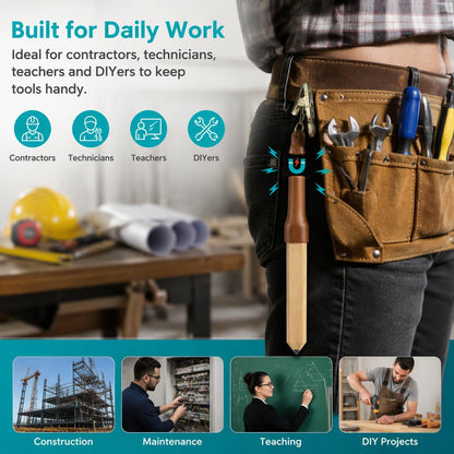 🔧👷Quick-access magnetic pen holder and tool organizer