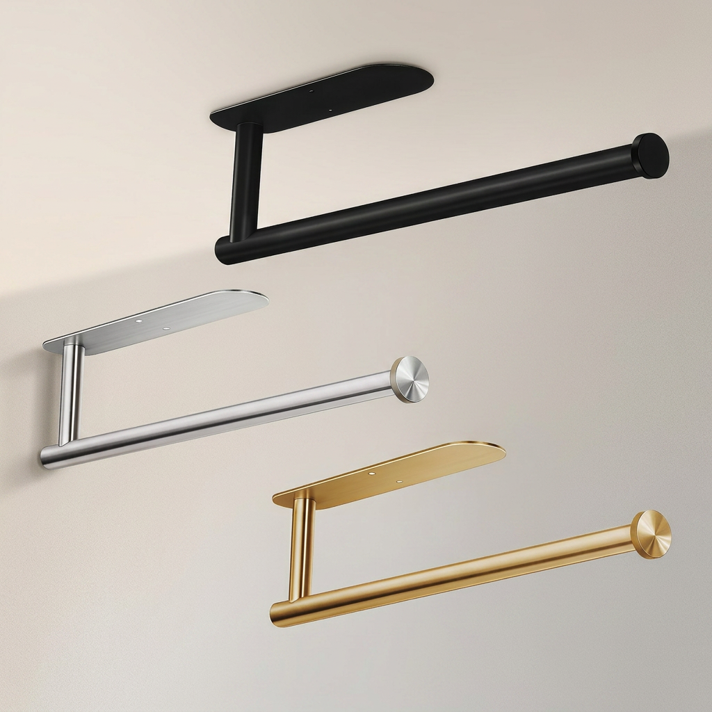 🔧SUS304 stainless steel kitchen paper towel rack