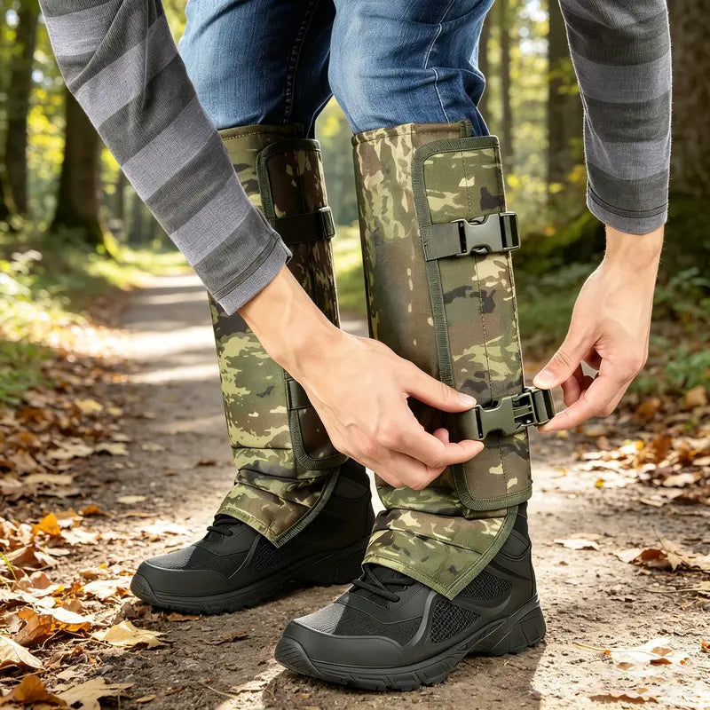 🥾 Unisex Adjustable Outdoor Snake-Resistant Leg Gaiters