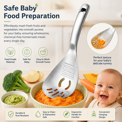 🥄5-in-1 Stainless Steel Multi-Function Grinding Spoon