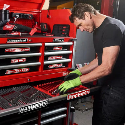 🔩🌟12 Pack of  Magnetic Toolbox Labels
