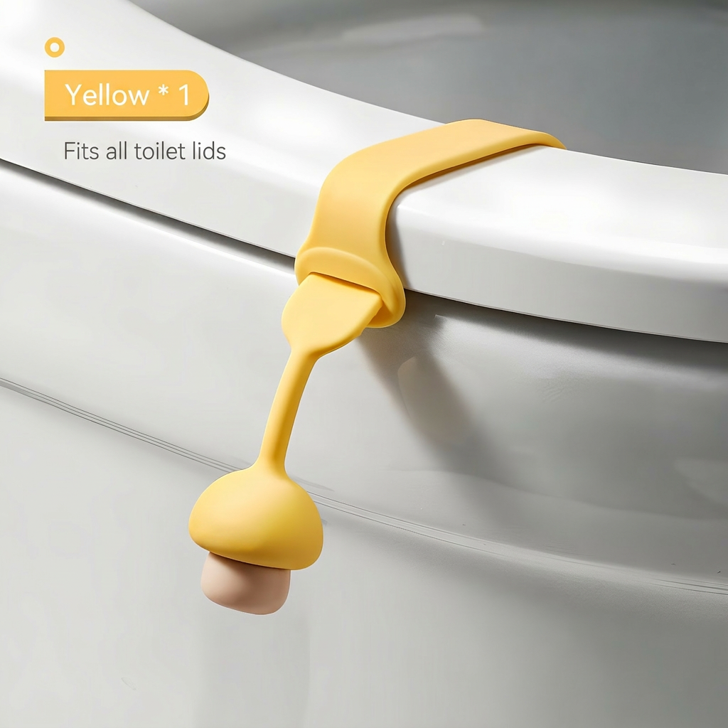 🔖Cute toilet seat lifting and flipping cover tool