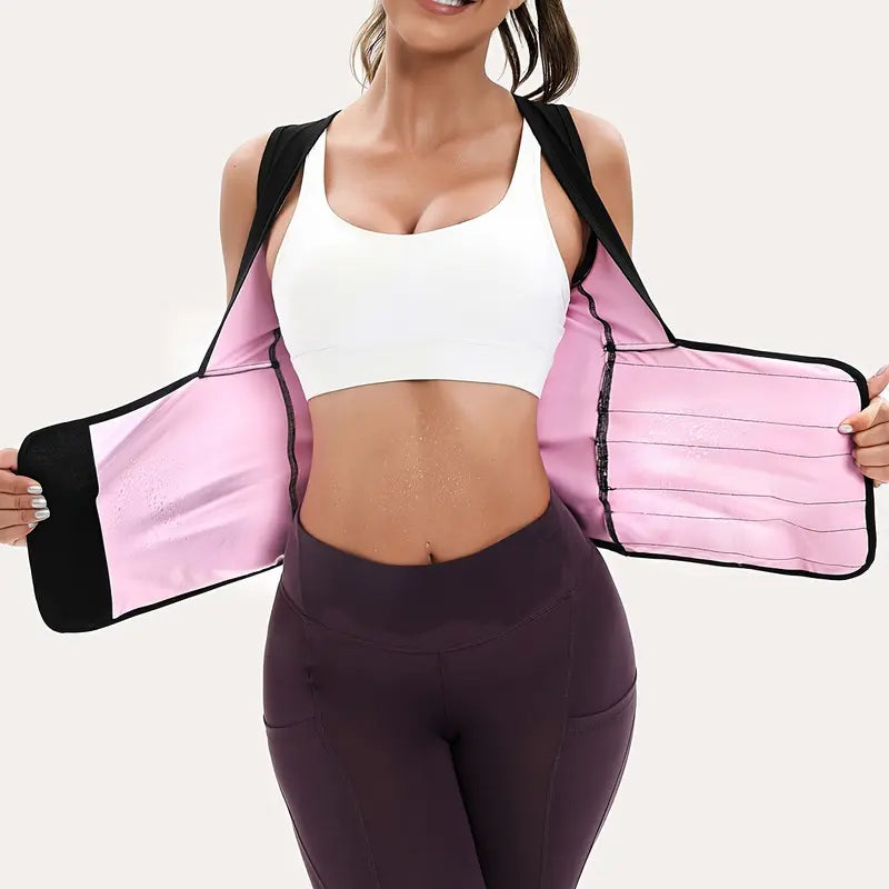 Women's Bra-Style High Performance Quick Dry Sauna Sweat Vest