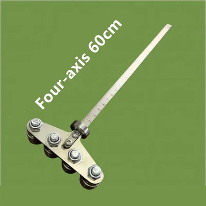 📏Stainless steel 60cm dual-axis positioning calipers - suitable for woodworking layout tasks