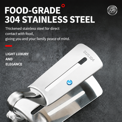 🛡️2-in-1 Stainless Steel Grill Tong &amp; Spatula