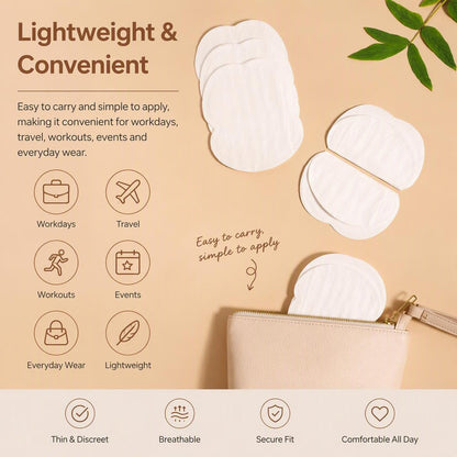 Invisible Disposable Underarm Sweat Pads（10Pcs）