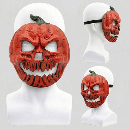 🎃The Evil Jack-O'-Lantern🎃 Premium Pumpkin Skull Horror Mask