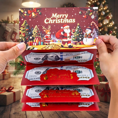 6-Slot Christmas Money Gift Holder