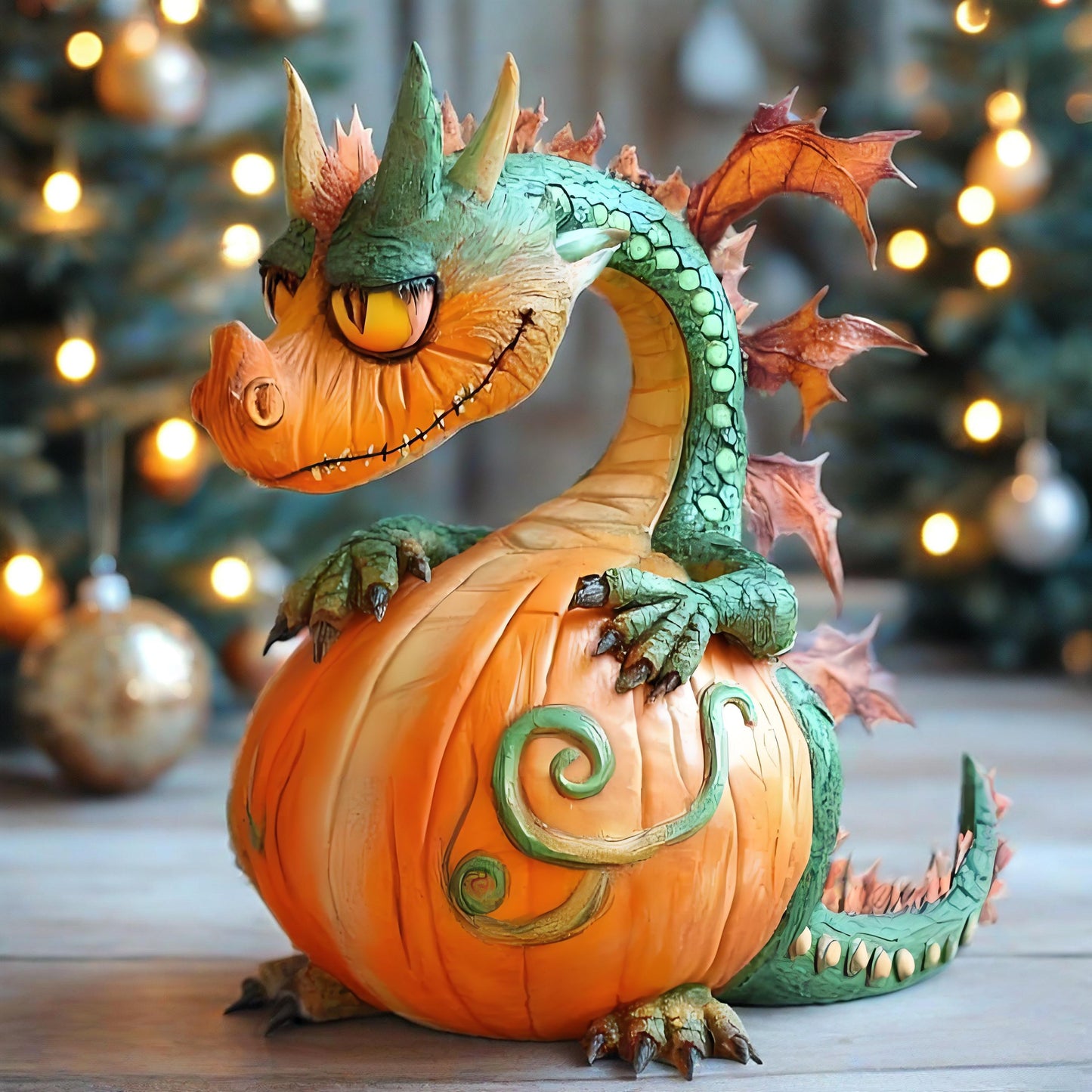 🎃🐉 Pumpkin Dragon – The Guardian of Your Halloween Spirit!