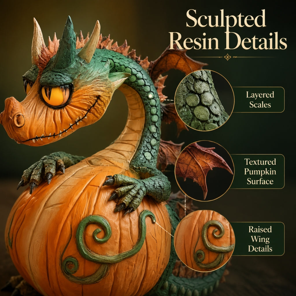 🎃🐉 Pumpkin Dragon – The Guardian of Your Halloween Spirit!