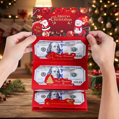 6-Slot Christmas Money Gift Holder