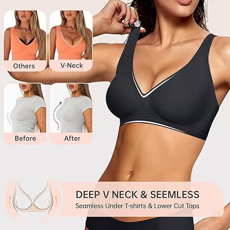 🔥Hot Sale 49% off🌟Wireless Comfy Push Up Bras