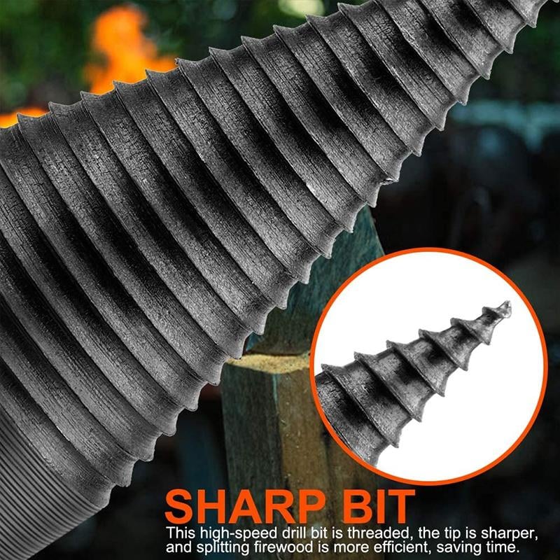 🔥Hot Sale 49% off🌟🪓 SHANK FIREWOOD DRILL BIT