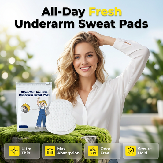 Ultra-Thin Invisible Underarm Sweat Pads