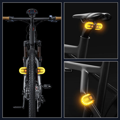 🔥Hot Sale 49% off🌟🚴‍♂️ Smart bike safety light with wireless remote control