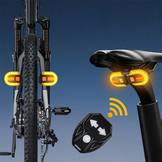 🔥Hot Sale 49% off🌟🚴‍♂️ Smart bike safety light with wireless remote control
