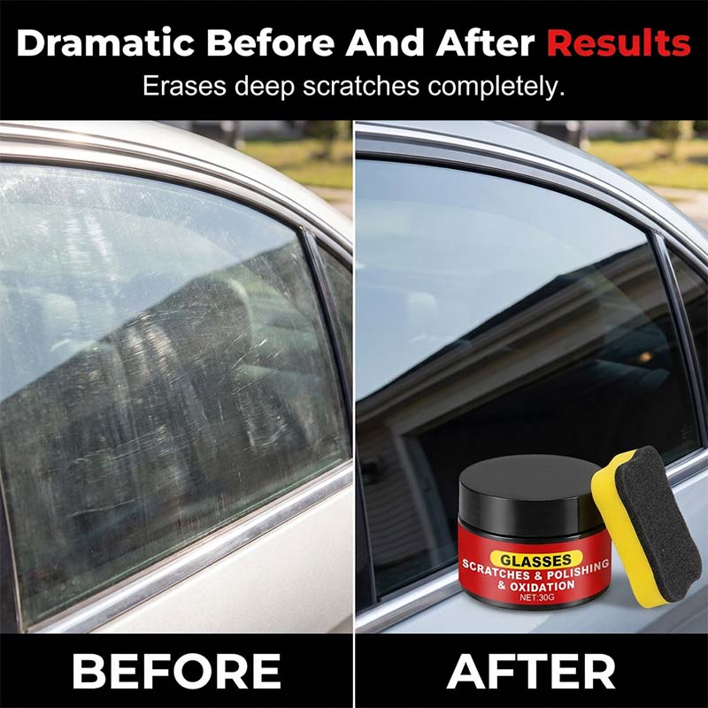 🔥Hot Sale 49% off🌟Glass Scratch Polishing & Repair Compound