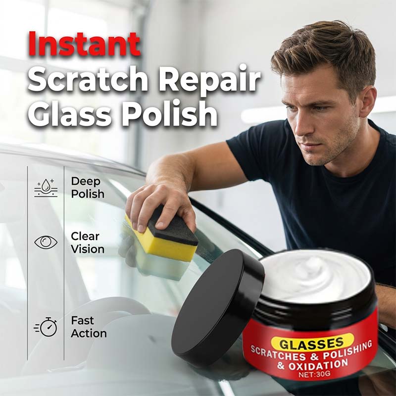 🔥Hot Sale 49% off🌟Glass Scratch Polishing & Repair Compound