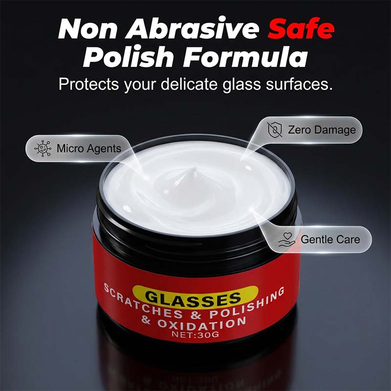 🔥Hot Sale 49% off🌟Glass Scratch Polishing & Repair Compound